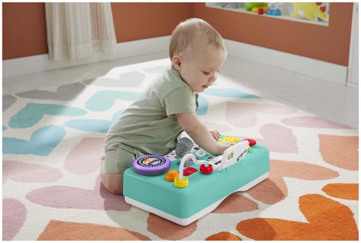 Actual product image Mattel Fisher Price Educational Music Table DJ for 6+ months HRB61