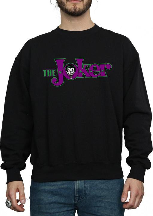 Produktbild The Joker Text Logo Sweatshirt (S)