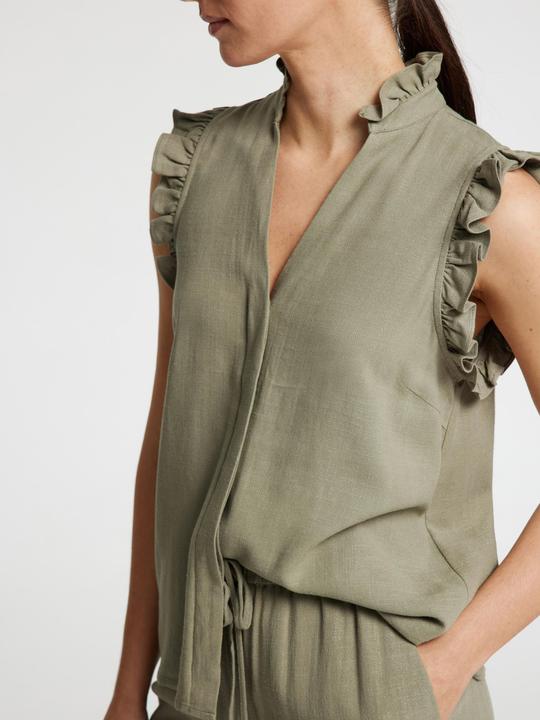 Immagine prodotto Selected Femme Slfviva Sl Ruffle Top Noos (40)
