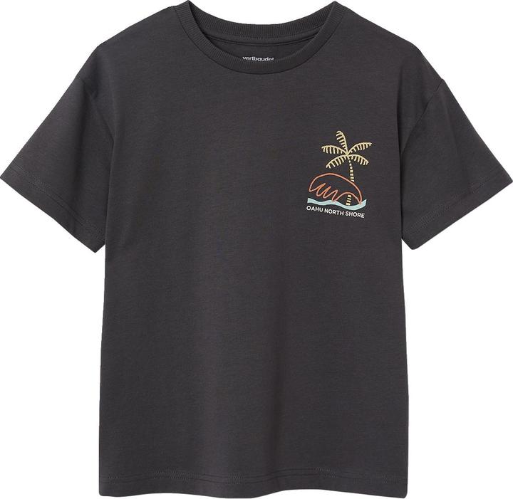 Actual product image Vertbaudet Jungen T-Shirt mit Motiv vorn und hinten, mit Recycling-Baumwolle (104)
