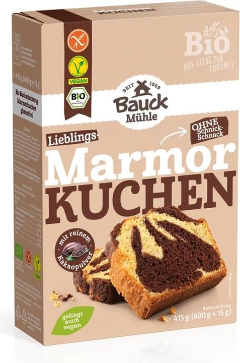 Produktbild Bauckhof Marmorkuchen Backmischung Bio (415 g)