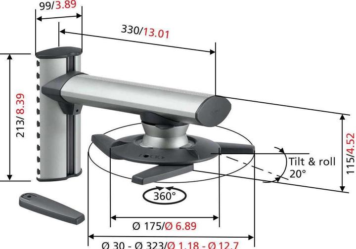 Actual product image Vogels Epw 6565 (Wall)