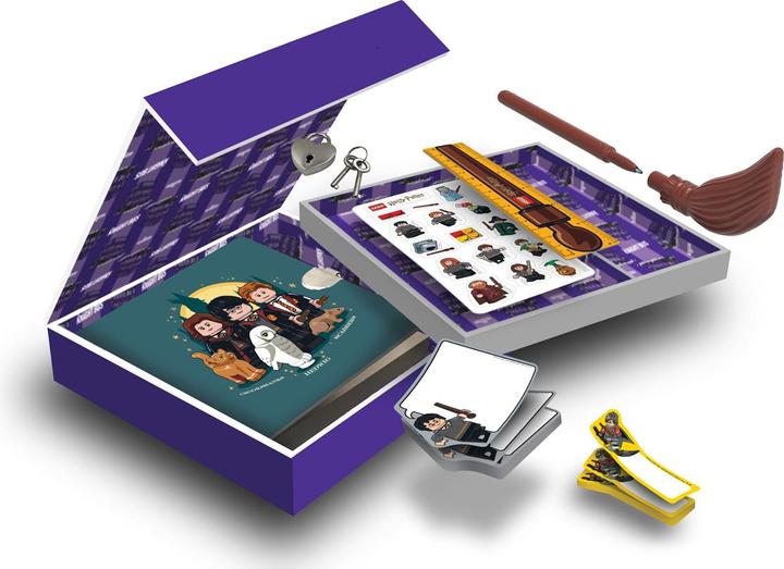 Image du produit LEGO Harry Potter Knight Bus - set cadeau journal secret (19 x 19 cm, À rayures, Non contraignant)