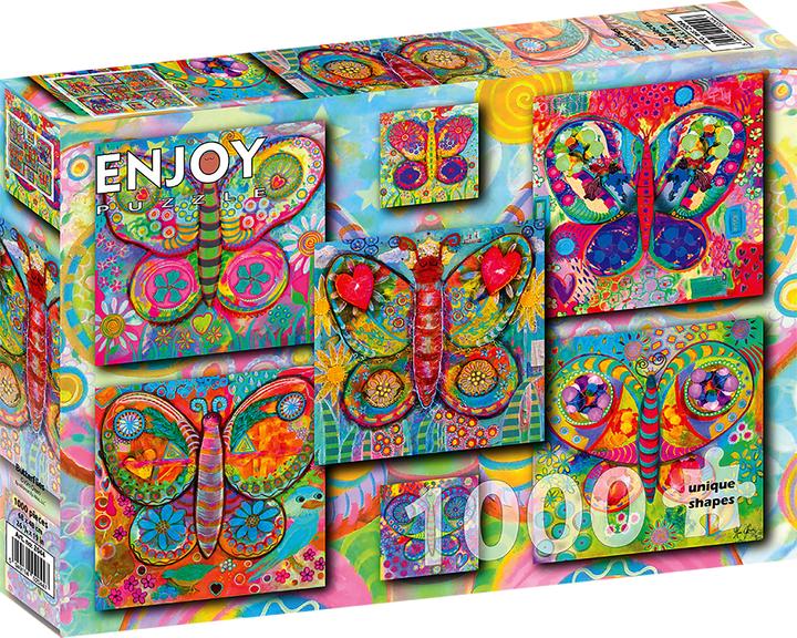 Enjoy Puzzle ENJOY-2044 - Butterflies, Puzzle, 1000 pieces (1000 pieces)