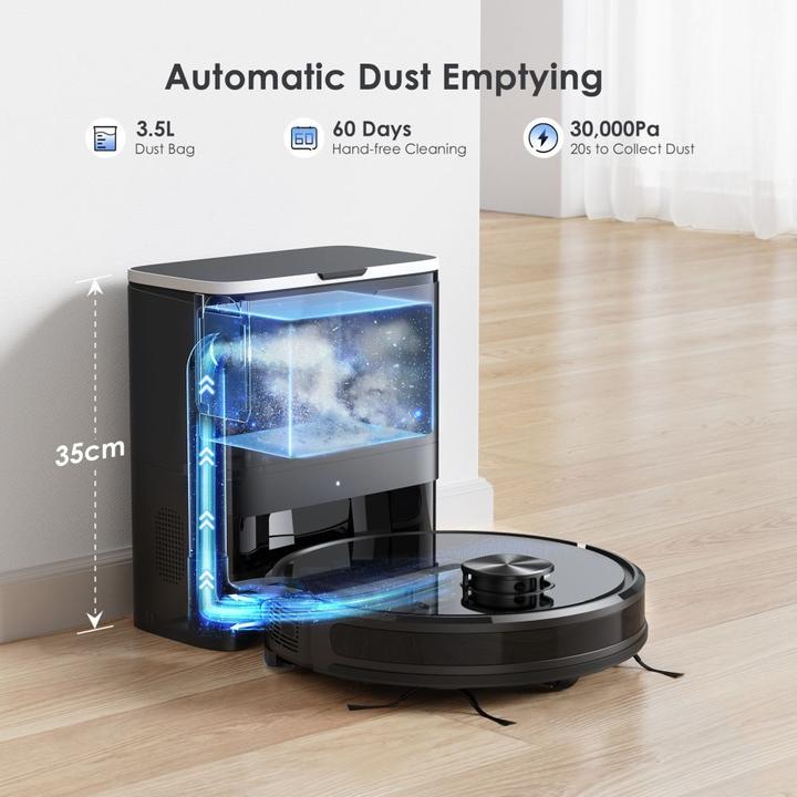 Image du produit Lubluelu SL60 Plus (Robot d'aspiration et de nettoyage)