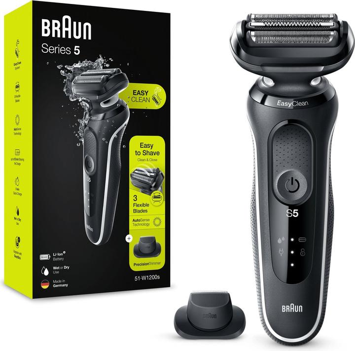 Braun Shaver 51-W1200s White
