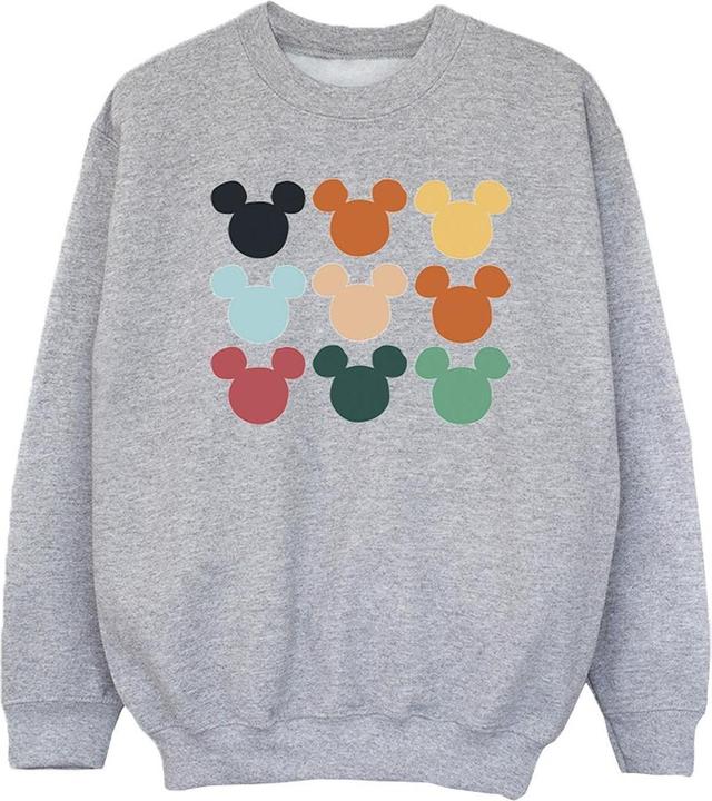 Disney Mickey Mouse Heads Square Sweatshirt Mädchen