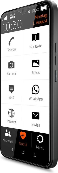 Image du produit Gigaset GS5 senior (64 Go, Gris titane foncé, 6.30", Double SIM, 48 Mpx, 4G)
