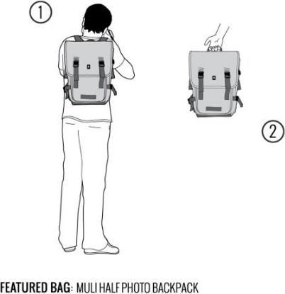 Produktbild Crumpler Muli Half Photo Backpack (Fotorucksack, 16 l)