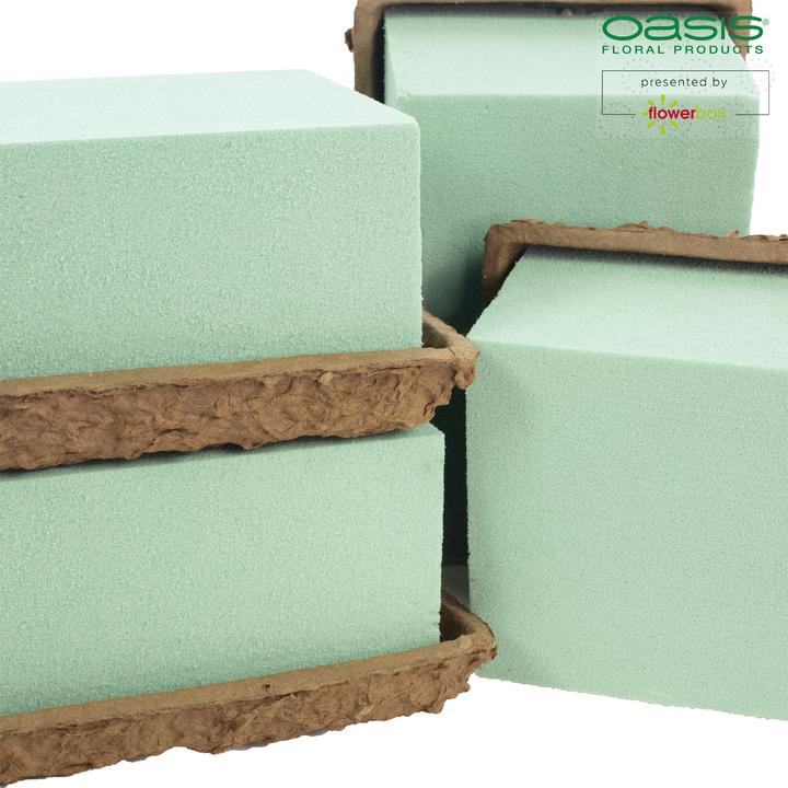 Actual product image Oasis BIOLIT® Trauerbouquet Medi 17x11x7,7 cm, 6x4 Stk.