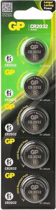 Produktbild GP Batteries Cr2032 (5 Stk., CR2032, 220 mAh)