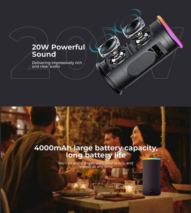 Actual product image Havit SK833BT (black) (10 h, USB power delivery)