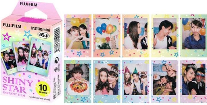 Actual product image Fujifilm Instax Color Mini Shiny Star (Instax Mini)