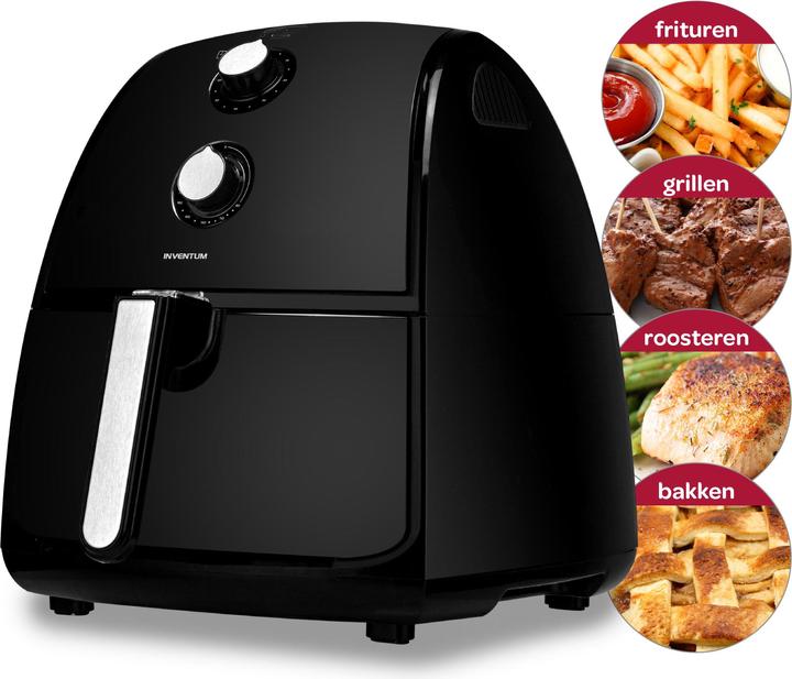 Actual product image Inventum GF400HL - Deep fryer - Inhoud 4 litre - Zwart
