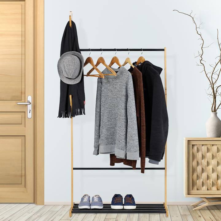 Actual product image Relaxdays Coat rack