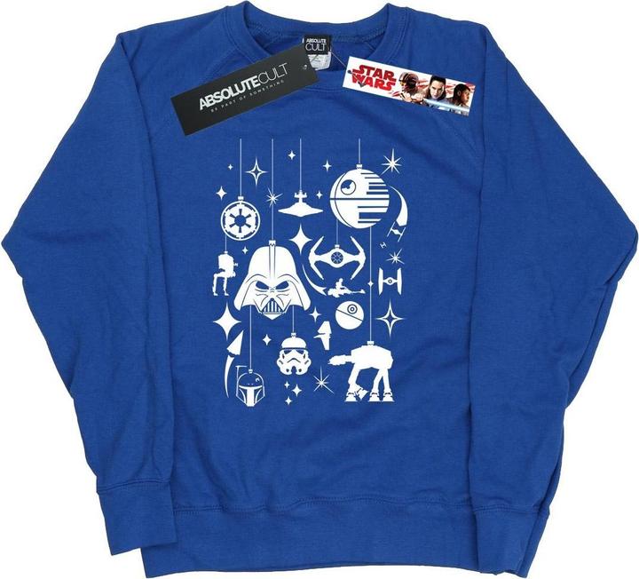 Star Wars Christmas Decorations Sweatshirt (XL)