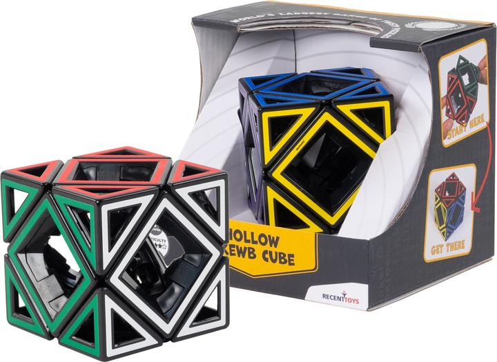 Actual product image Recent Toys Hollow Skewb Cube from 14 years, 1 player, puzzle game, logic trainer (French, German)