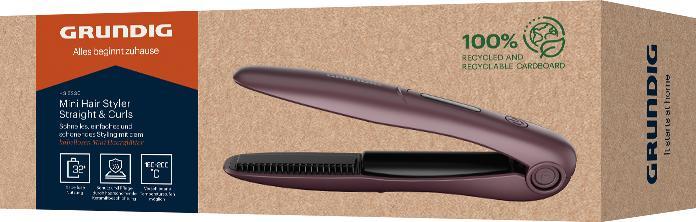 Actual product image Grundig Mini hair straightener (Straightening iron)