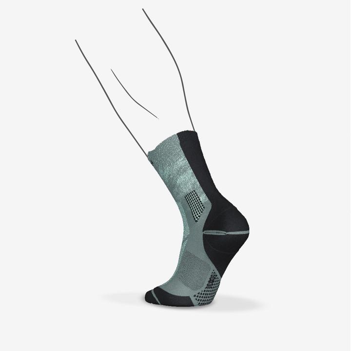Kiprun Laufsocken Mid dick - Run 900 grün (35, 38)