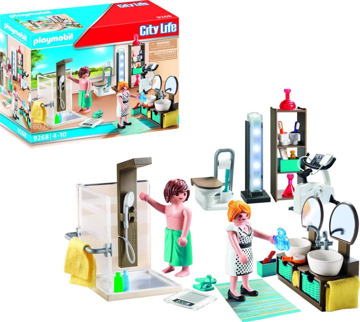 Image du produit Playmobil Salle de bains (9268, Playmobil City Life)