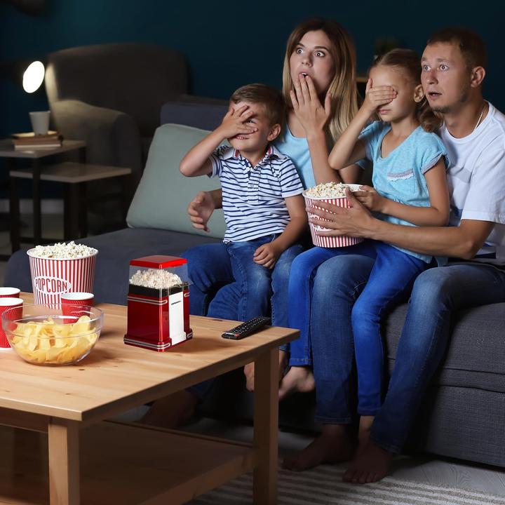 Image du produit Celexon CinePop CP250 Machine à pop-corn au look rétro avec couvercle pour le dosage Quantité de