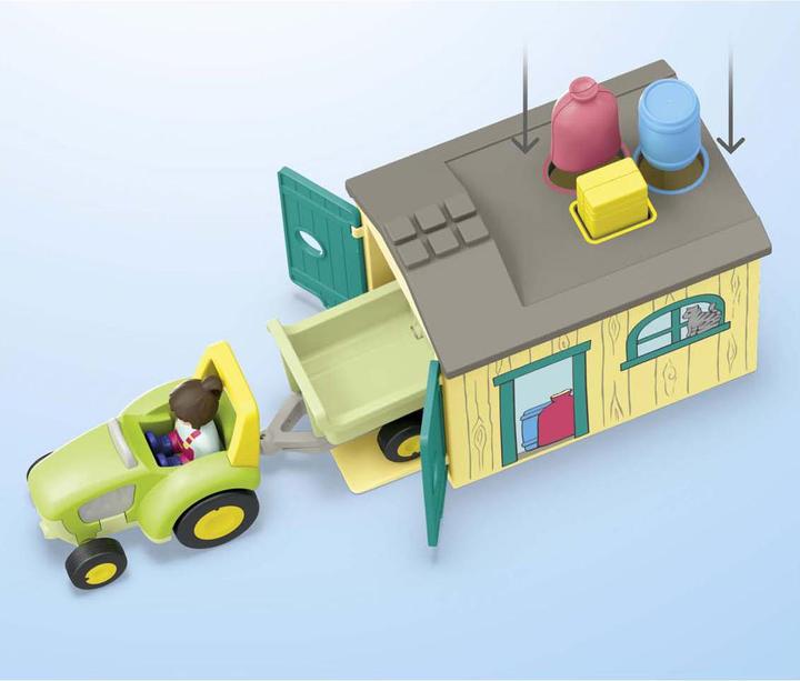 Productafbeelding Playmobil Tractor boerderij avontuur (71656)
