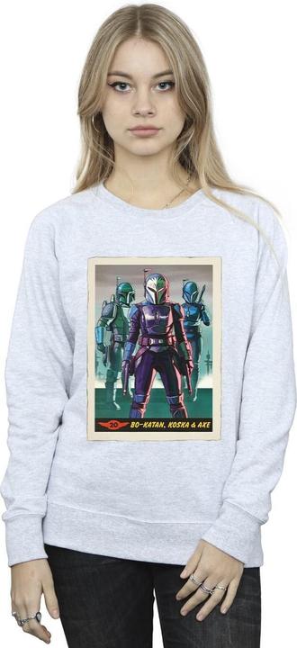 Image du produit Star Wars - Sweat THE MANDALORIAN BO-KATAN KOSKA AND AXE - Femme (L)