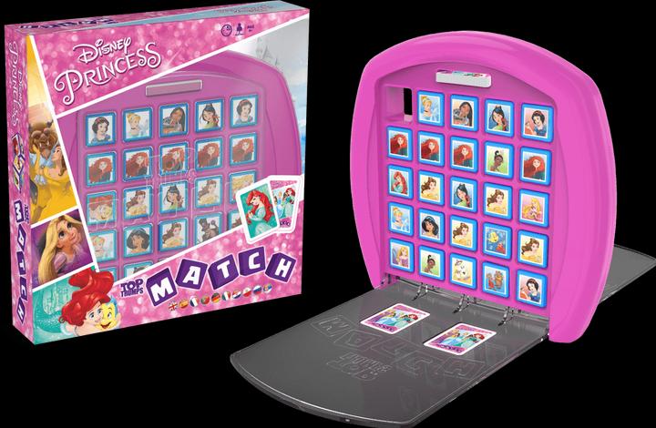 Actual product image Winning Moves Top Trumps Match- Disney Princess (German, French, Italian, English)