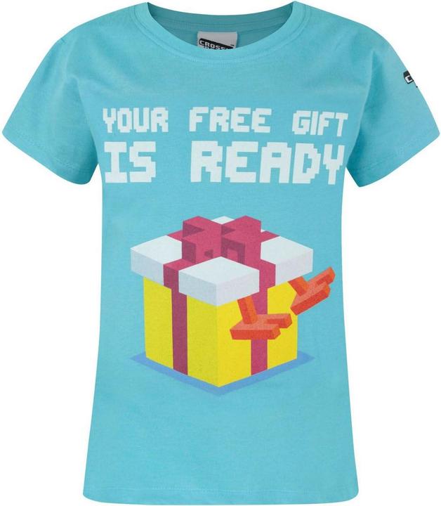 Produktbild Crossy Road Mädchen Official Free Gift Kurzarm TShirt (116)