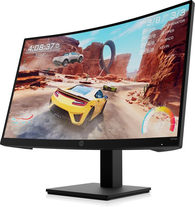 Actual product image HP X27qc (2560 x 1440 pixels, 27")