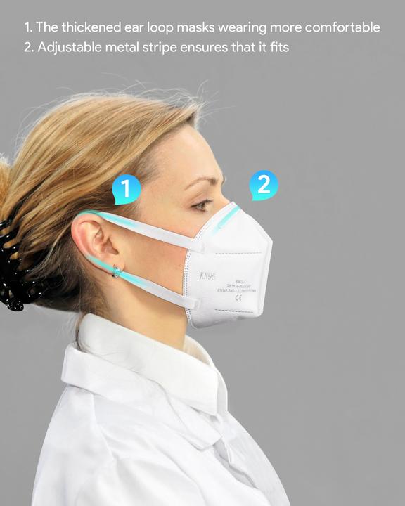 Produktbild HG Atemschutzmaske (KN95, 10 x)