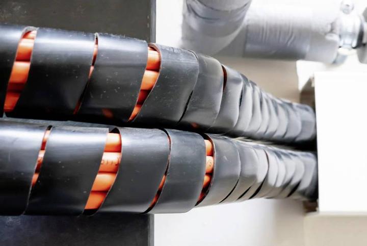 Actual product image WKK GST 20 Spiral Hose Black 10 m (Cable spiral hose, 1000 cm)