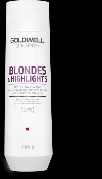 Immagine prodotto Goldwell Shampoo antigiallo Dualsenses Blondes & Highlights (250 ml, Shampoo liquido)