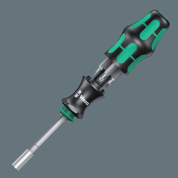 Produktbild Wera Kraftform Kompakt 28 B (slot 1 x 5.5 x 25 mm, PH2X 25mm, PH1 x 25 mm, slot 1.2 x 6.5 x 25 mm, PZ 1 x 25, Pz2x25mm)