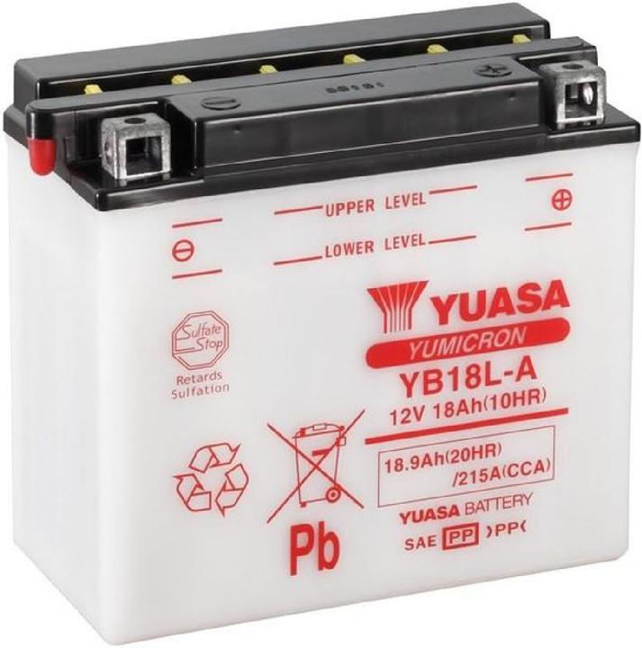 Image du produit Yuasa Garantie limitée de 6 mois (12 V, 18.90 Ah, 215 A)
