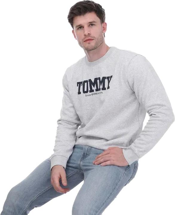 Actual product image Tommy Hilfiger Unisex Adult Back Print Logo Sweatshirt (L)