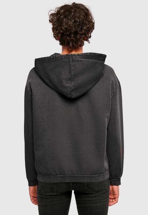 Produktbild Merchcode Ladies Frida Kahlo - Te amo outline Acid Washed Oversize Hoody - 178045 (S)