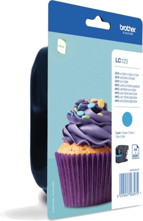 Actual product image Brother Lc-123c (C)