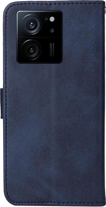 Produktbild Cover-Discount Xiaomi 13T / 13T Pro - Premium Handyhülle Etui dunkelblau (Xiaomi 13T, Xiaomi 13T Pro)