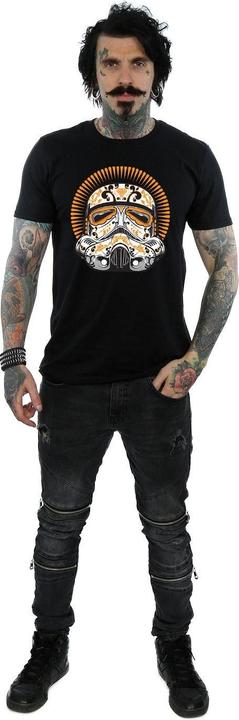 Actual product image Star Wars Mens Stormtrooper Dia De Los Muertos T-Shirt (XL)