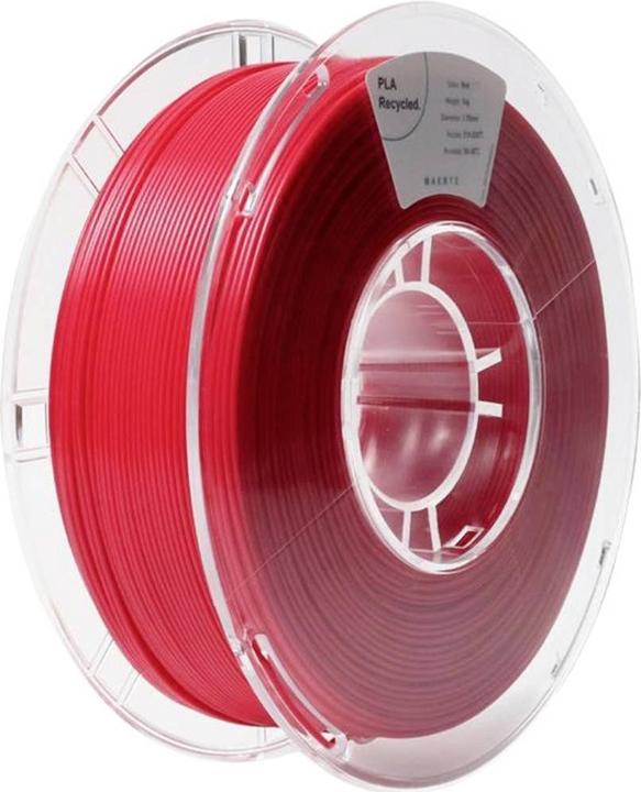 Image du produit Maertz PLA Recycled Red 1,75 1.000 g (PLA, 1.75 mm, 1000 g, Rouge)