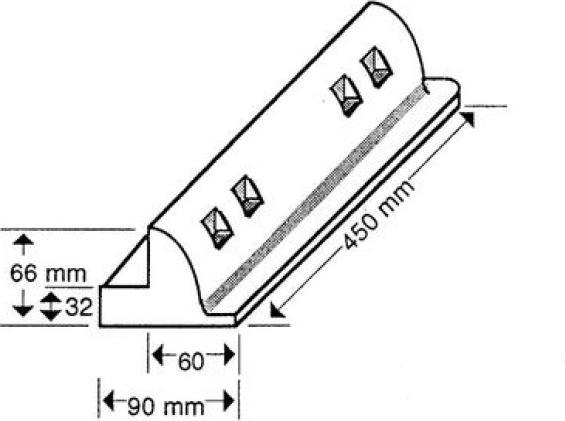 Produktbild Büttner Solar-Spoilerset MT-SP 45