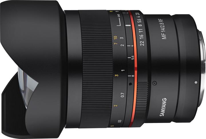 Actual product image Samyang 14mm F2.8 (Nikon Z, full size, APS-C / DX)