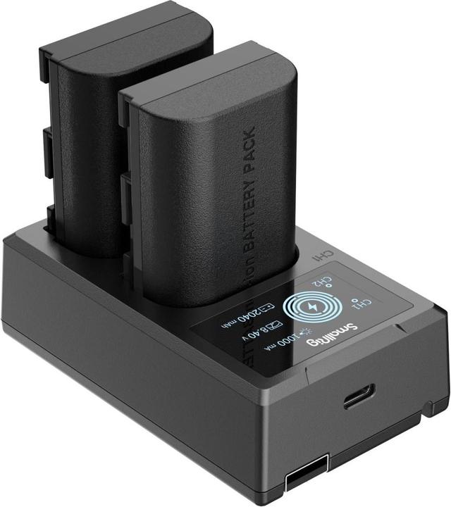 SmallRig LP-E6NH Camera Battery and Charger Kit 3821 (Akku)