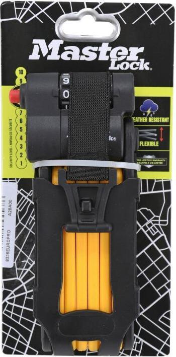 Actual product image Master Lock Folding lock with combination lock 8336EURDPRO (80 cm)