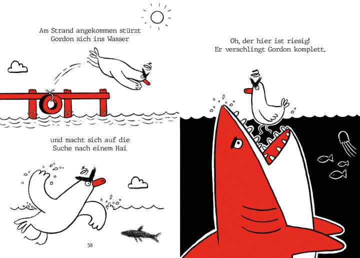 Produktbild Gordon - Gans schön fies: Comicroman mit plakativem, sehr humorvollem Illustration (Deutsch, Alex Latimer, 2024)
