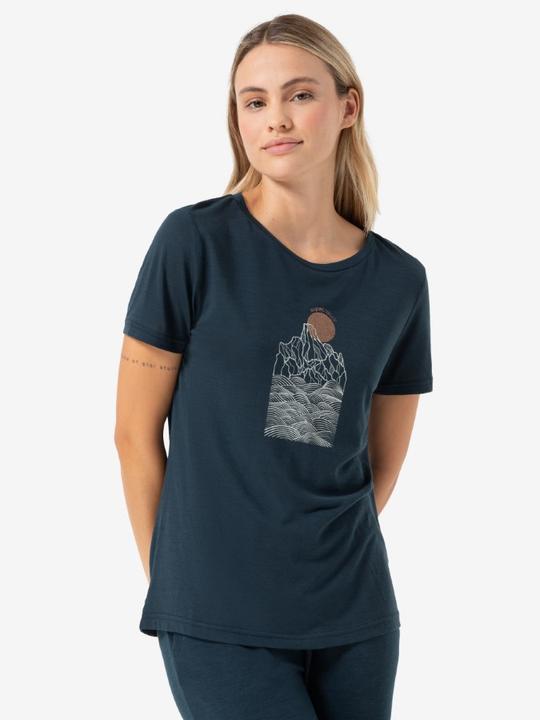 Actual product image Super Natural Women's Preikestolen Cliffs Tee (M)