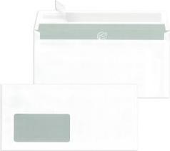 Immagine prodotto Mailmedia Buste DIN lunghe, FSC, adesivo sensibile alla pressione (110 x 220 mm, 1000 x)