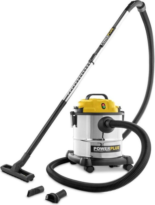 Powerplus Vacuum Cleaner Wet/Dry 1200W 20L - 4 Acc. (Wet dry vacuum cleaner)