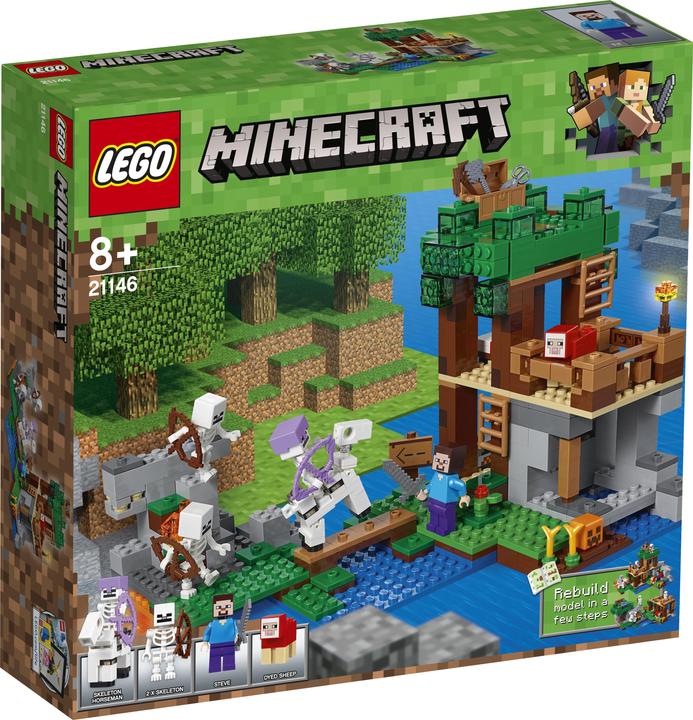 Produktbild LEGO Die Skelette kommen (21146, LEGO Minecraft)